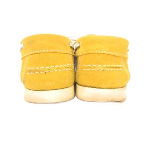 BEAUTY&YOUTH UNITED ARROWS デッキシューズ スエード 42 黄 イエロー ステッチ サイドレース /NU ECG003