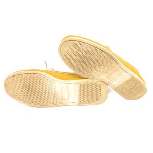 BEAUTY&YOUTH UNITED ARROWS デッキシューズ スエード 42 黄 イエロー ステッチ サイドレース /NU ECG003