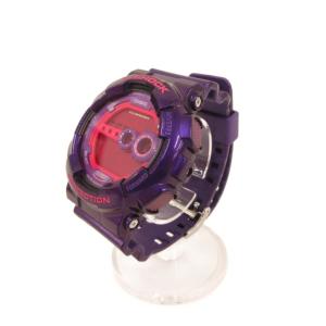 CASIO G-SHOCK クレイジーカラーズ 腕時計 デジタルウォッチ 樹脂バンド クォーツ 紫 パープル GD-100SC /NU