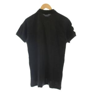 Polo by Ralph Lauren ポロシャツ S 170/92A 黒 ブラック 半袖 ロゴ刺繍 数字プリント /LP GY53