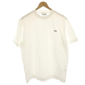 Tシャツ カットソー 4 白 ホワイト 無地 ラウンドネック 半袖 /HN GY53
