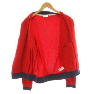 LACOSTE ブルゾン ジャケット ジップアップ 3 赤 レッド SH9592 /KU GY53