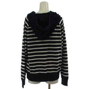 POLO RALPH LAUREN トレーナー パーカー S/P 紺 白  ボーダー柄 長袖 フード付き /GG GY53