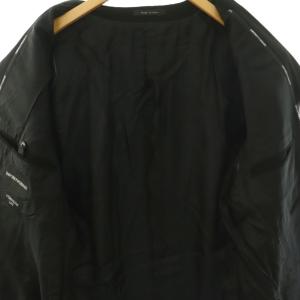 EMPORIO ARMANI テーラードジャケット ウール 54 黒 /MI GY53