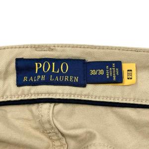 POLO RALPH LAUREN ストレッチ コットン スリム チノパンツ 30/30 ベージュ /MZ ECD004