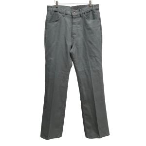 517 スタプレ ポリエステル ブーツカット パンツ W36 L32 グレー