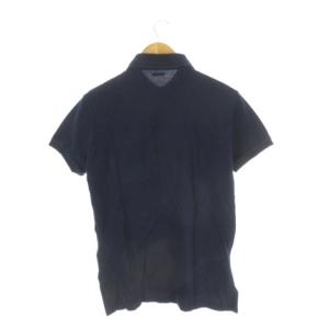 POLO RALPH LAUREN ポロシャツ 鹿の子 S 紺 ネイビー 半袖 エンブレム刺繍 ロゴ刺繍 710626226001 /CK10