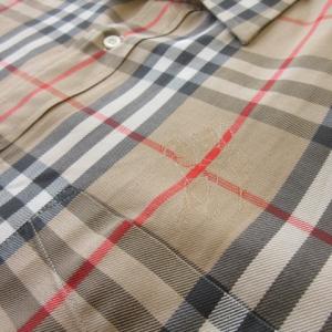 burberrys シャツ A40-81 ブラウン チェック WS051-141-50