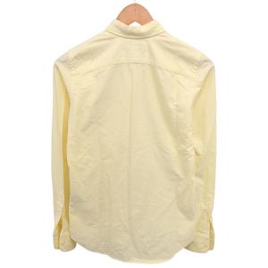 RALPH LAUREN シャツ ブラウス ボタンダウン ロゴ刺? カジュアル 長袖 4 イエロー 黄色 /TT ECD004