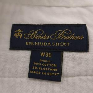 Brooks Brothers ショートパンツ W36 マルチカラー ストライプ柄 切り替えデザイン /SX GY99