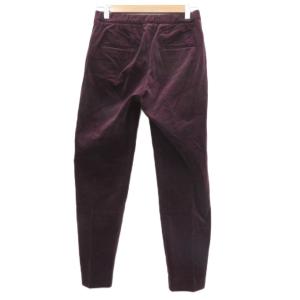 TOMORROWLAND collection テーパードパンツ ロング丈 36 ダークパープル /SM27 ECA005