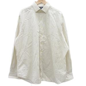 カジュアルシャツ XXL アイボリー 長袖 /SM20 GY70