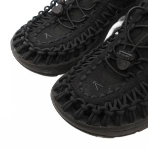 KEEN サンダル シューズ ローカット ロゴ 23.5 黒 ブラック /FF ECE005