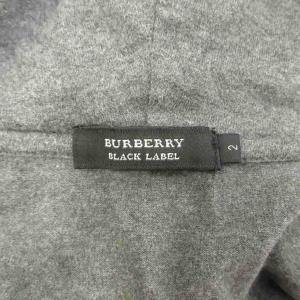 BURBERRY BLACK LABEL パーカー ジャケット 上着 2 グレー フード付き フルジップ 長袖 /MD ECC005