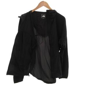THE NORTH FACE 美品 スワローテイルフーディー マウンテンパーカー ロゴデザイン XL 黒 ブラック NP22202 /MX