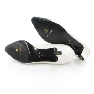 GIVENCHY パンプス 36 白 ホワイト バイカラー トゥキャップ /NL GY53