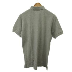YVES SAINT LAURENT ポロシャツ M グレー 半袖 /KK GY53
