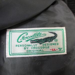 CROCODILE スタンドカラー コート アウター ミドル コーデュロイ LL カーキ 緑 /TT ECD005