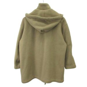 Christian Dior フリース 上着 L 茶 ブラウン フード付き フード取り外し 長袖 ジップアップ /MD ECD005