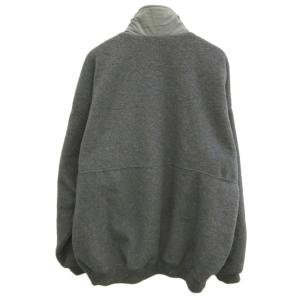 mont-bell フリースジャケット 上着 XL グレー ハイネック 長袖 ジップアップ /NP ECD005