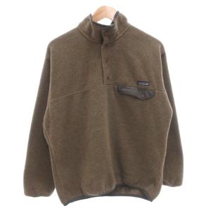 シンチラ フリース スナップT プルオーバー M ブラウン 25450