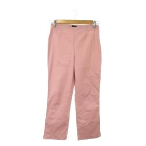 パンツ 24/38 ピンク 無地 クロップド丈 スリット /AO21 ECD005