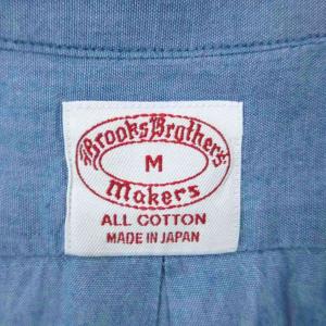 Brooks Brothers シャンブレーシャツ M 水色 ライトブルー ボタンダウン 長袖 /YS40 ECE006