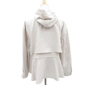 PROPORTION BODY DRESSING プロポーションボディドレッシング バックフレアマウンテンパーカー ジャケット M オフホワイト ミドル丈 1213155205 /YS21