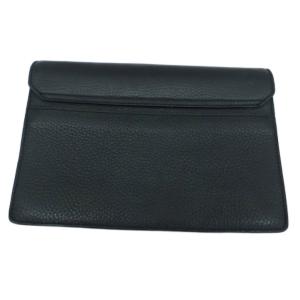 dunhill セカンドバッグ クラッチバッグ レザー 本革 黒 ブラック /HO6 GY72