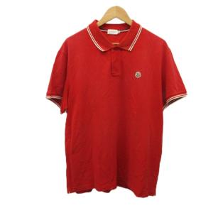ポロシャツ XXXL 赤 レッド 無地 半袖 151-091-83043-00 /PP GY60