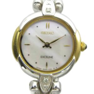 稼働品 SEIKO セイコー Exceline 腕時計 2針 4N20-0360 SEIKO セイコー-ジャンク品 EXCELINE 4N20-1060 腕時計 ウォッチ