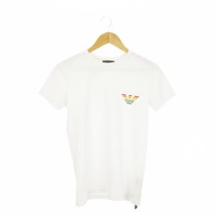 UNDERWEAR Tシャツ M 白 ホワイト レインボーイーグル 半袖 /CK10 ECC006