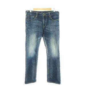 J15 Regular デニム ジーンズ W33 L34 青 ブルー インディゴ ウォッシュ加工 37360