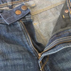 ARMANI JEANS J15 Regular デニム ジーンズ W33 L34 青 ブルー インディゴ ウォッシュ加工 37360