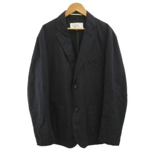 テーラードジャケット XL 黒 ブラック 無地 長袖 2つボタン /CR ECB006