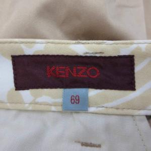 KENZO ケンゾー-ゴルフ GOLF タグ付き ハーフパンツ 69 ベージュ 無地