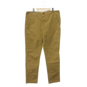 パンツ チノパン テーパード ストレッチ L ベージュ /HS GY70