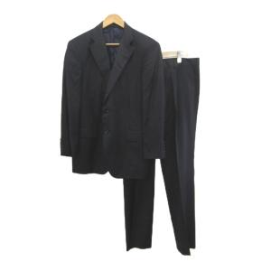 LoroPiana ロロピアーナ TASMANIAN ウールスーツ セットアップ 96AB5 ダークネイビー