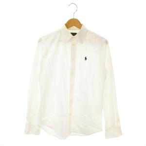 シャツ ブラウス 6 CLASSIC FIT 白 ホワイト 無地 レギュラーカラー 長袖 /MN37 GY78