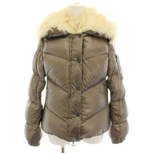 ALLEGHE ダウンジャケット 02 ブラウン ホワイト LTK19A4159