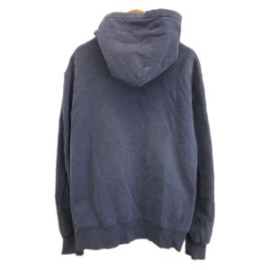 REMI RELIEF ジップアップパーカー ヴィンテージ加工 ダメージ加工 L 紫 パープル 長袖 フード付き /NP GY70