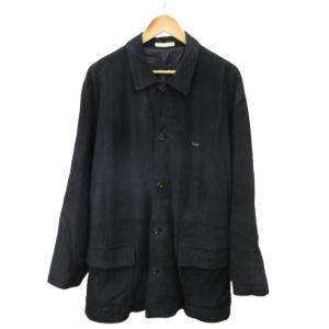 ジャケット 上着 L 黒 ブラック 無地 レギュラーカラー 長袖 /RN GY50