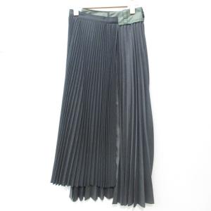 sacai 20AW プリーツスカート 2 グレー