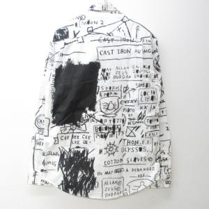 Supreme 美品 13AW Basquiat Shirt Replicas 1983  ホワイト ブラック