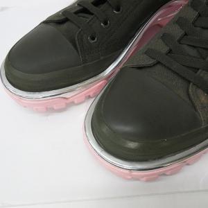 adidas Originals ×RAF SIMONS Detroit Runner US11 カーキ ピンク