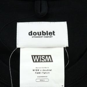 doublet  × WISM 20AW FAMI TShirt Tシャツ カットソー 半袖 S ブラック