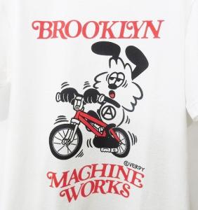 HUMAN MADE xBROOKLYN MACHINE WORKS×Girls Don’t Cry 22SS Tee S