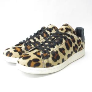 adidas Originals スニーカー レオパード ベージュ US9.5 ブラウン