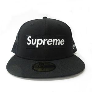 Supreme x New Era 22SS Box Logo Mesh Back Cap 7 1/2 黒