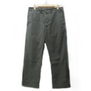 Field Chino Flat Pants 782726017001 チノパンツ ヘリンボーン フルレングス